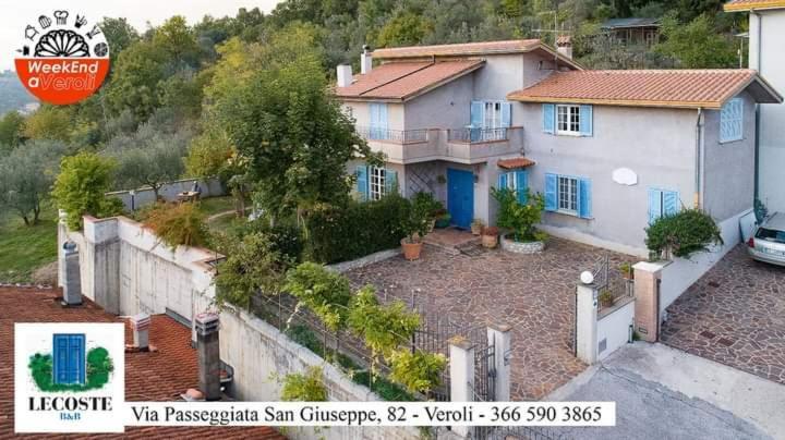 Le Coste Bed & Breakfast Veroli ภายนอก รูปภาพ
